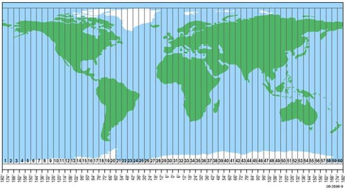 Transverse Mercator Chart