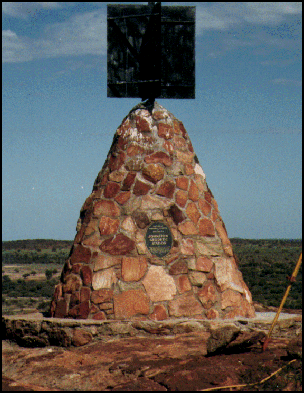 Australian Fiducial Network  Johnston Geodetic Station  Stone marker